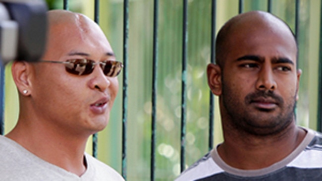 Andrew Chan (left) and Myuran Sukumaran were the only two members of the Bali Nine to receive the death penalty.