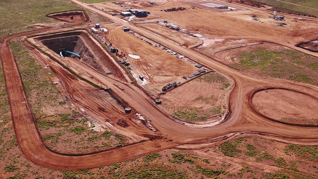Oz Minerals’ copper mining project in Carrapateena, South Australia.