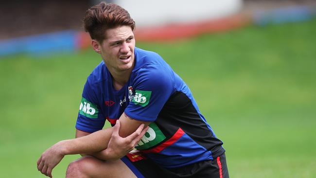 New recruit Kalyn Ponga. Picture. Phil Hillyard