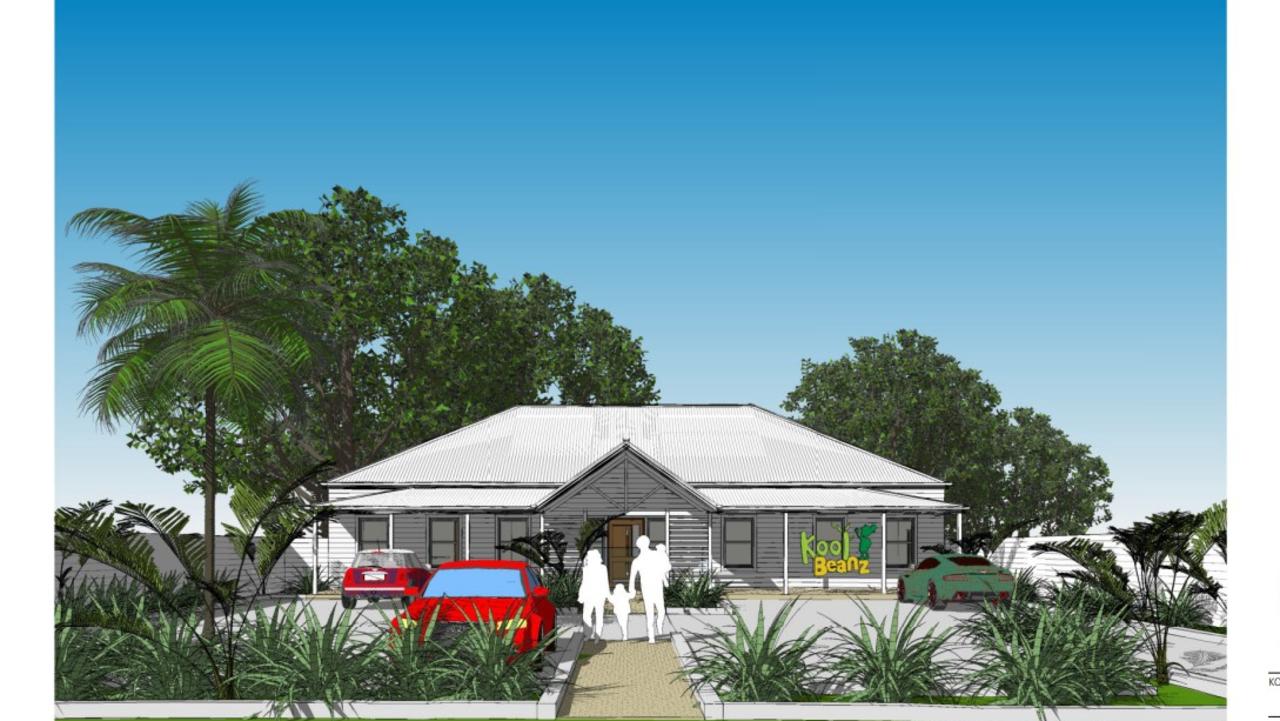 Design plans for Kool Beanz's proposed new childcare centre along Bridge Rd in West Mackay. Picture: Supplied to Mackay Regional Council