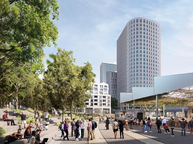 There are plans to transform more than 10 hectares of public land near Redfern into one of Sydney’s best-connected train stations, housing and entertainment quarters.