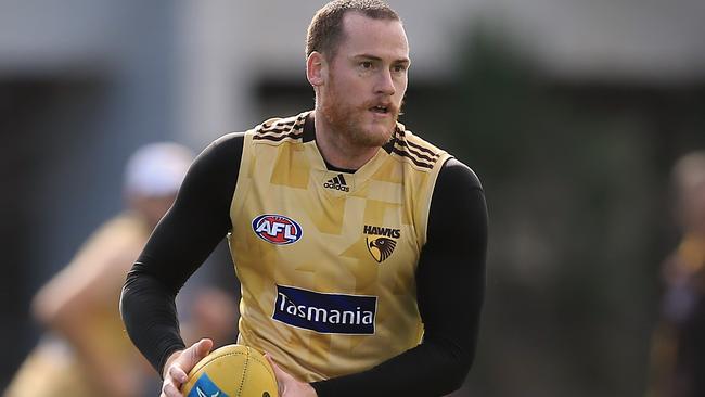 Jarryd Roughead had recently returned to full training. Picture: Wayne Ludbey