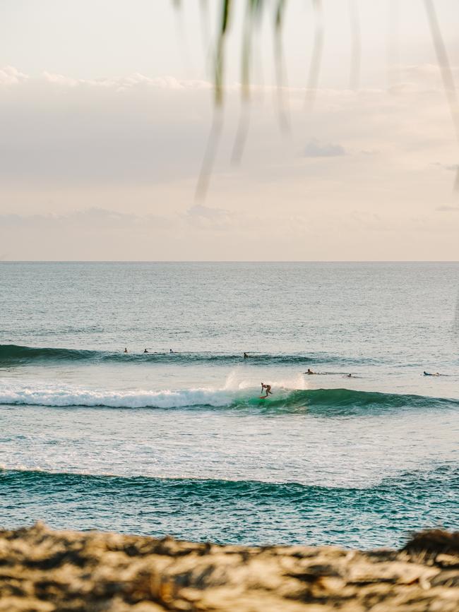 Nihi’s private wave break. Picture: Chris Schalkx