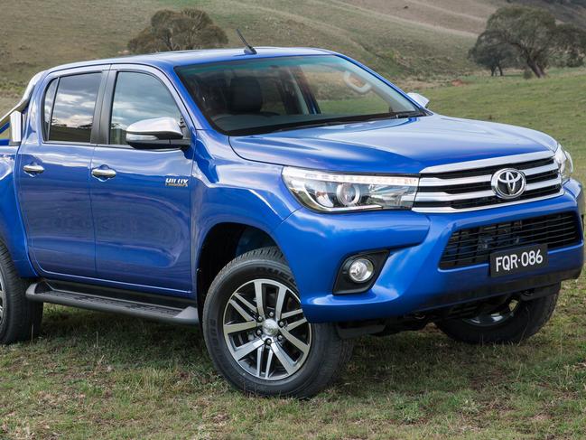 May 21, 2015 - 2015 reveal of Toyota HiLux (SR5 double cab pre-production model shown). Picture: Supplied.