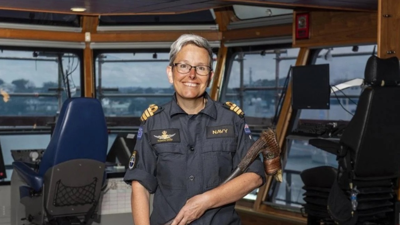 Commander Yvonne Gray gave the order to abandon ship. Picture: NZDF