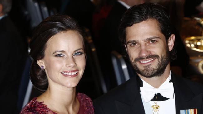 Prince Carl Philip and Sofia Hellqvist.