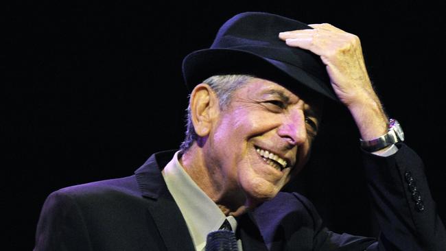 Leonard Cohen in 2009.