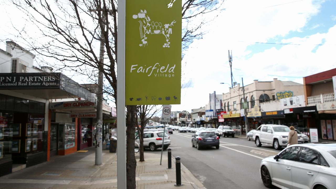 Fairfield Village in Station St has been nominated by readers as one of Melbourne’s best shopping strips. Picture: George Salpigtidis