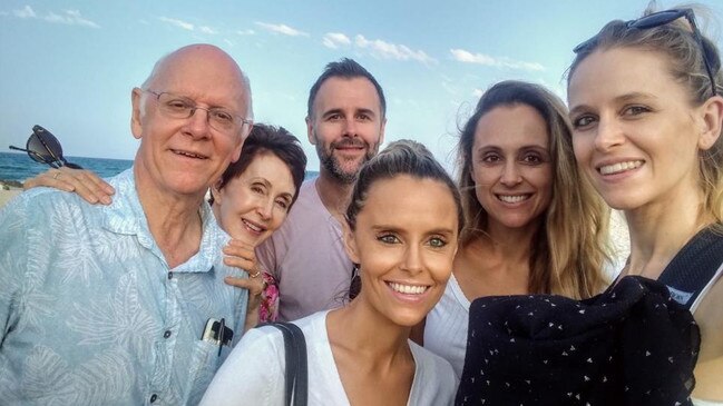 Bill and Jenny Cayzer with their children Nigel, Anne-Marie, Laura and Ashleigh. Picture: Supplied