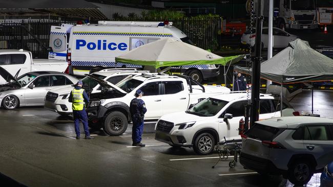 Police had towed 16 vehicles and charged over ten people for multiple offences. Picture: NSW Police/Supplied