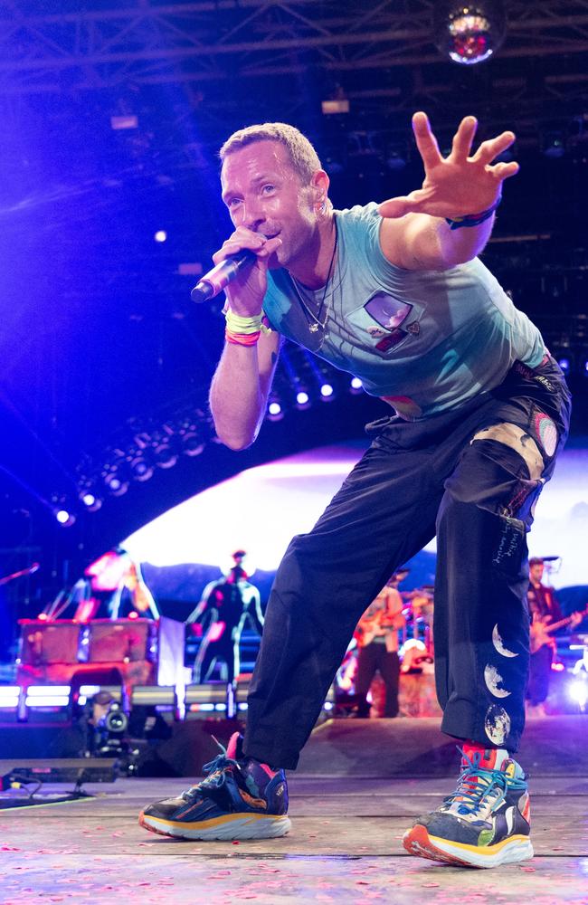 Martin recently hit Europe for his world tour with Coldplay. Photo: Samir Hussein/WireImage.