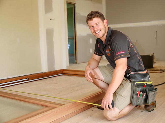 Toby Joyce did his apprenticeship at Hornsby TAFE and now owns a successful business on the northern beaches / Picture: Annika Enderborg