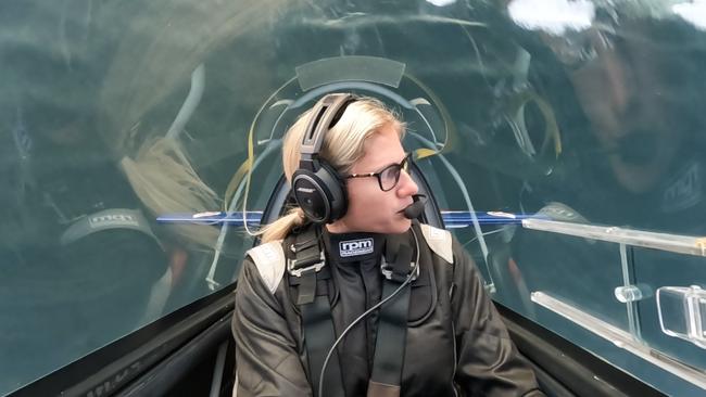 Emma McDonald will be the only female pilot in the Pacific Air Show on the Gold Coast