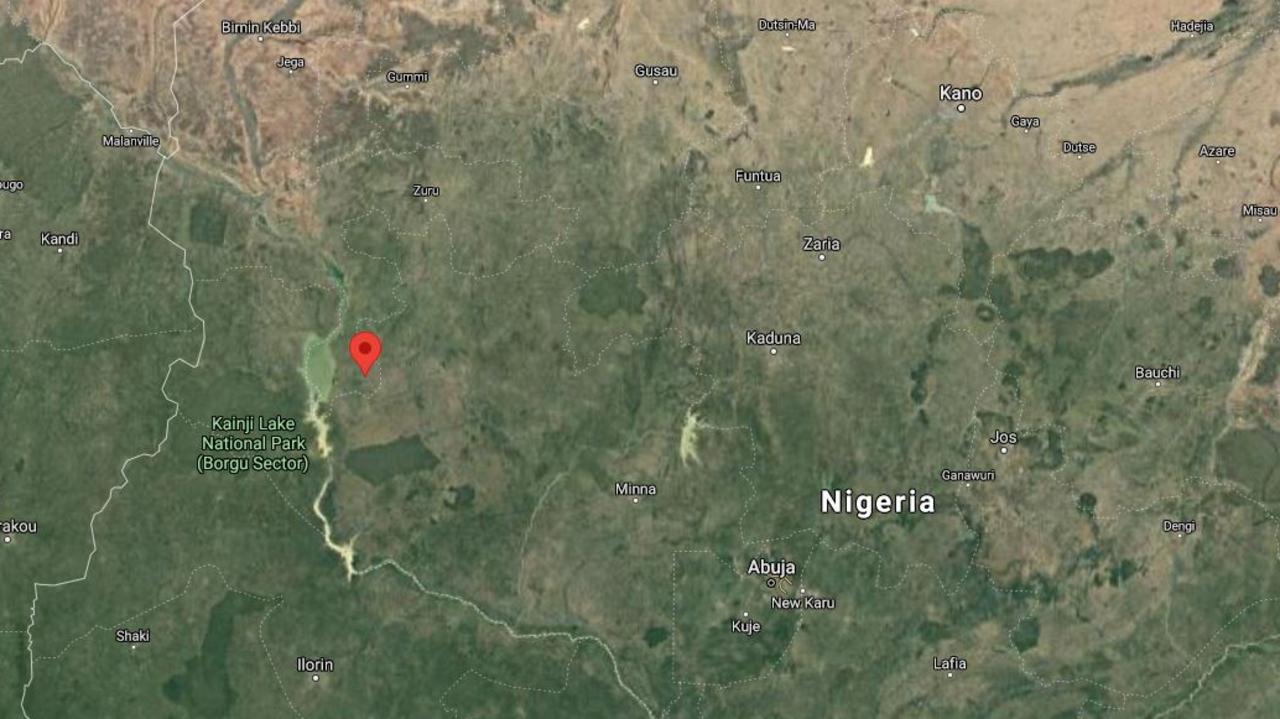 The ferry sank in the Niger River. Picture: Google Maps