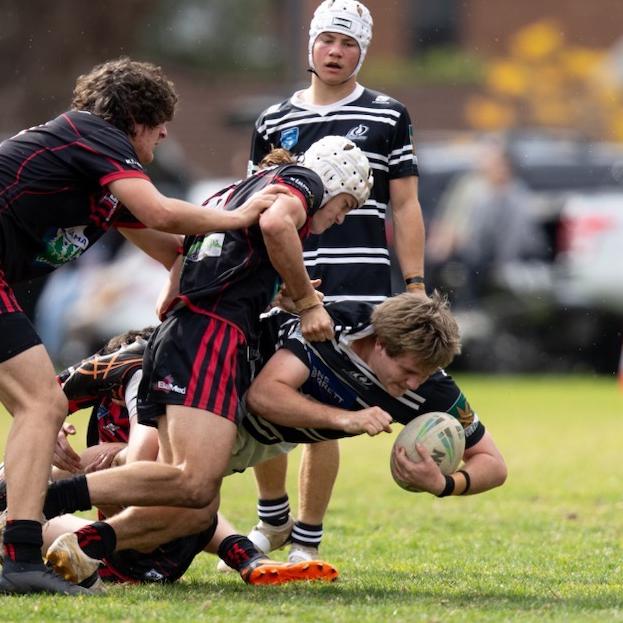 Riley Sims of the Berry Shoalhaven Heads Magpies U18s. Picture: Tahlia Crane Photography