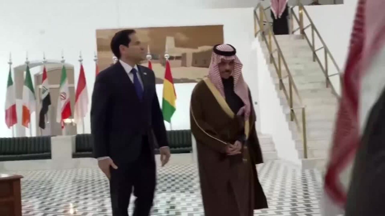 US top diplomat Rubio meets Saudi FM before Ukraine peace talks