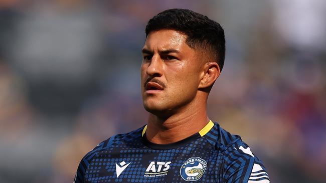 Dylan Brown will need to take more control of Parramatta’s attack after the Eels struggled to score points without Mitch Moses. Picture: Cameron Spencer/Getty Images