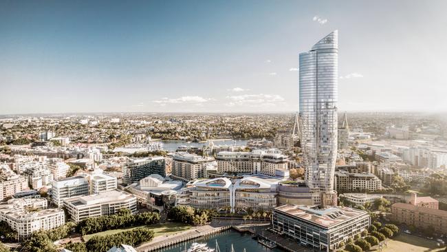 It has been a battle to get the Ritz-Carlton Hotel and Residential Tower at The Star Sydney built.