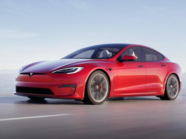 2021 Tesla Model S.