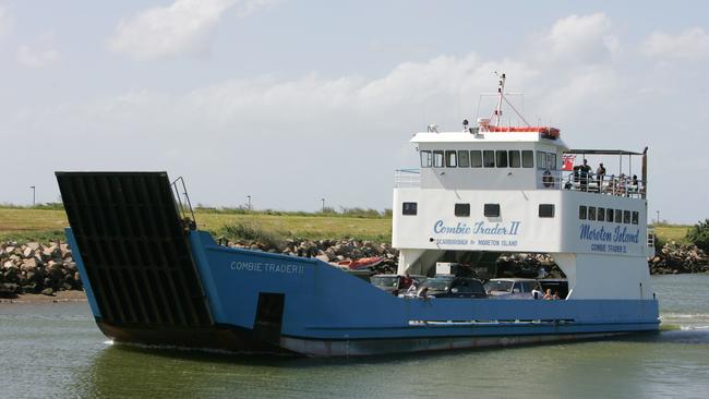 The defunct Combie Trader II ferry service leaves Scarborough.