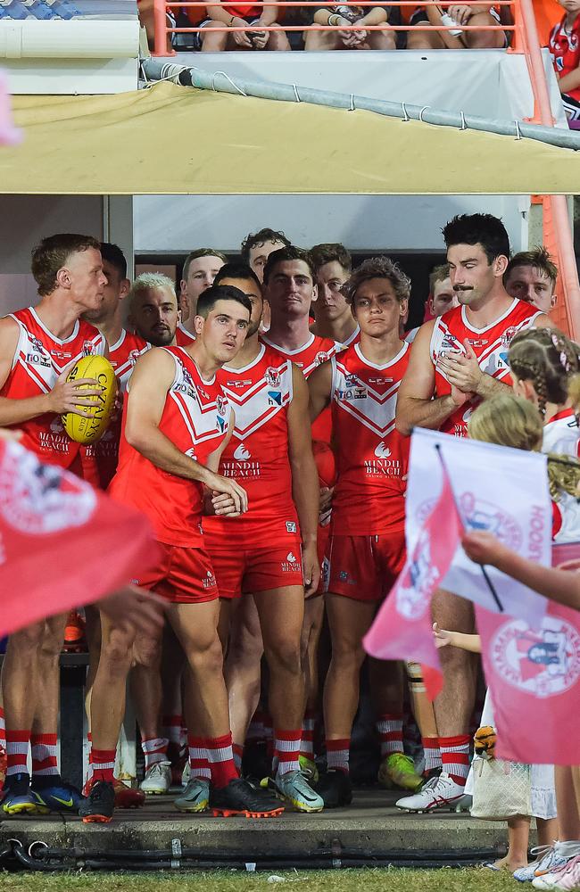 Waratah vs Southern Districts in the 2022-23 NTFL grand final. Picture PEMA TAMANG Pakhrin