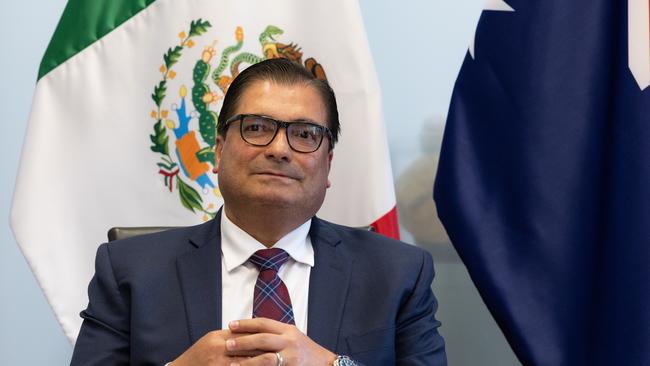 Felipe Gallo, head of the Criminal Investigation Agency at Mexico Fiscalia General. Picture: Jason Edwards