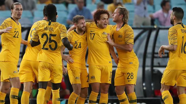 It’s a big year for Australia’s national teams. Picture: Brett Costello