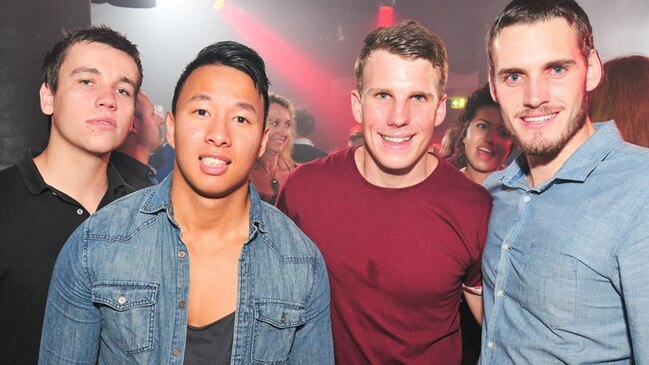 Reuben Gallagher, Toby Aitchison, Joey Morris and Dalton Cole.