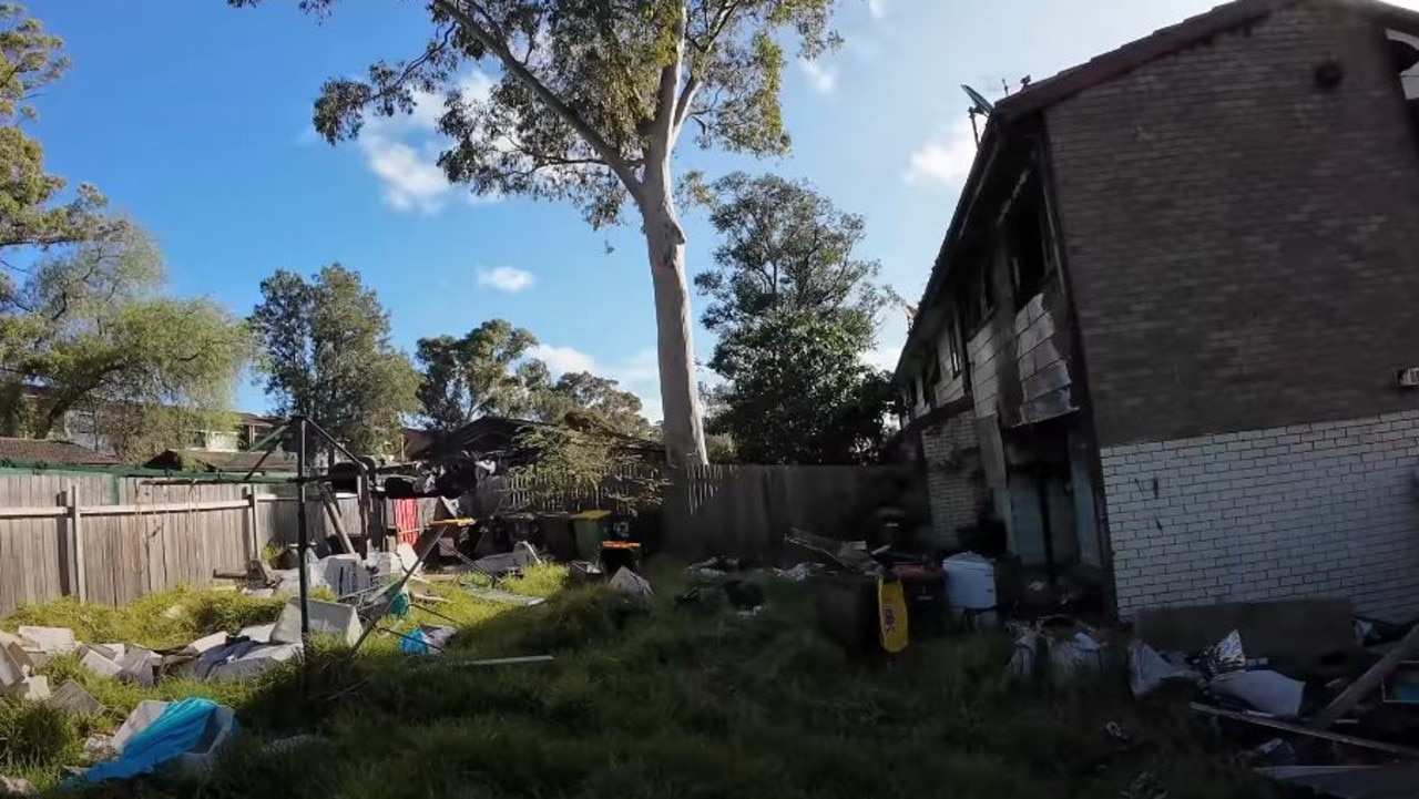 Many are living next to abandoned homes. Picture: YouTube / Spanian