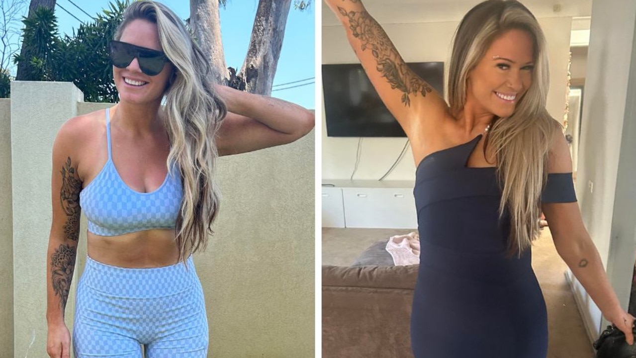 Mum reveals stunning transformation. Picture: SUPPLIED