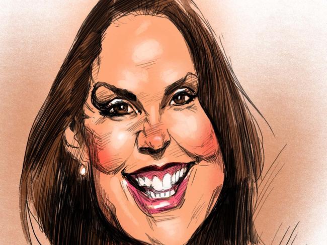 Janine Allis. Illustration: Johannes Leak.