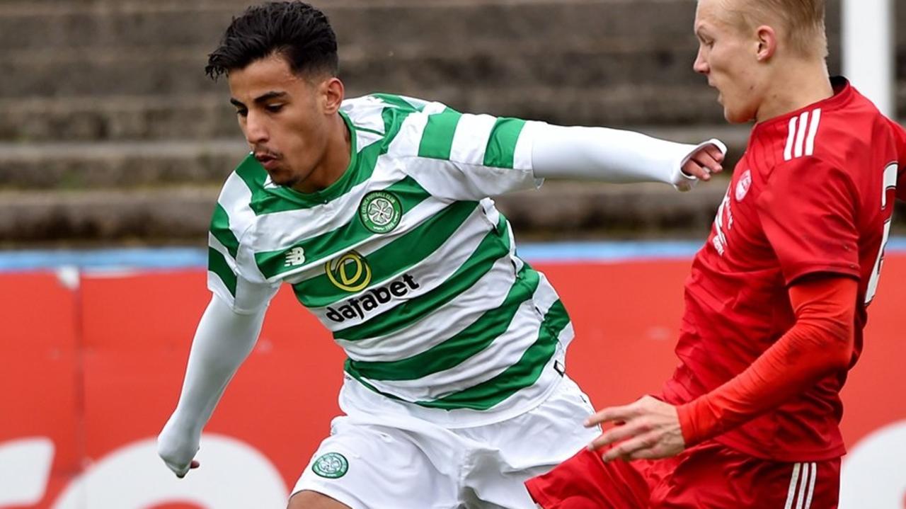Arzani has scored his first goal for Celtic.