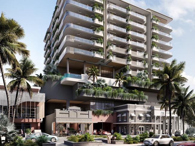 Artist impression of Cairns Post building development. Picture: Supplied