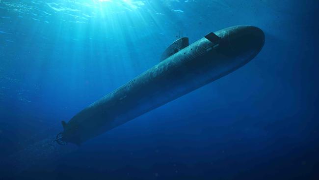 The Cairns region is vital for Australia’s ocean-based defence, such as a nuclear-powered Virginia-class attack submarine, above. Picture: Department of Defence