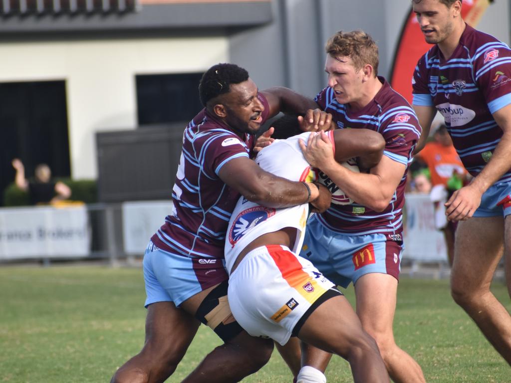 Round 2 of the Hostplus Cup, CQ Capras versus PNG Hunters, Rockhampton’s Browne Park, March 26, 2022.