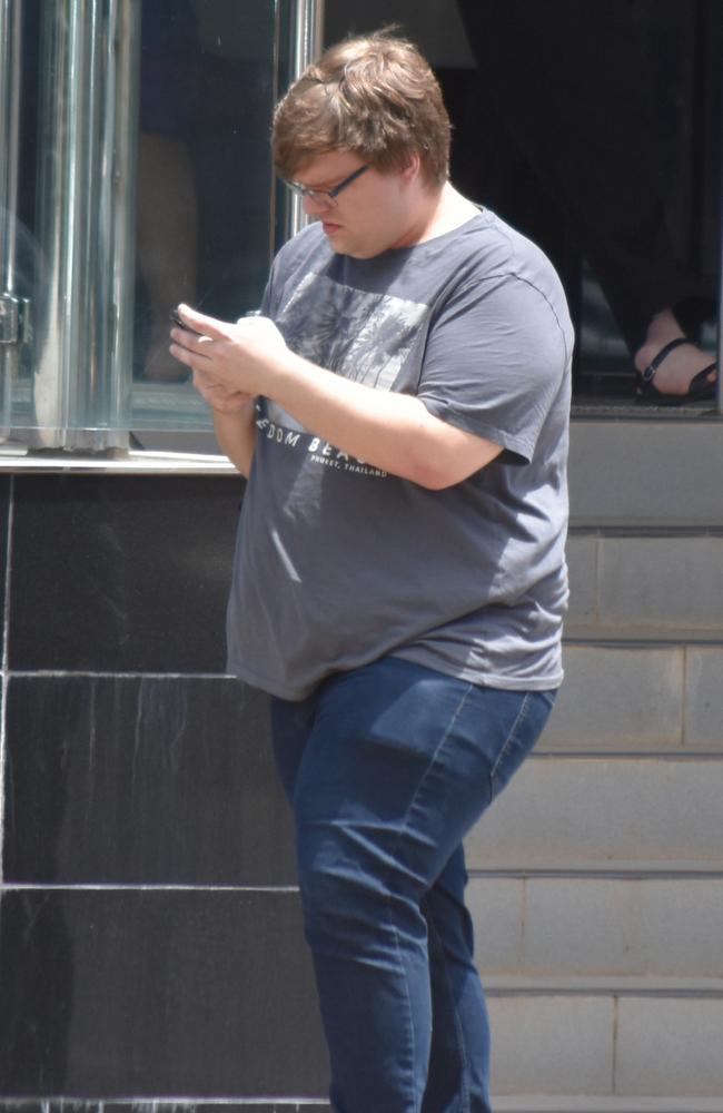 UniSQ IT student Ben Cameron Maher leaving the Toowoomba Court House on Tuesday, February 6, 2024.