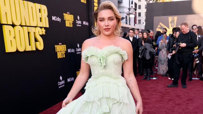 Pugh’s new movie has had a surprise change of title after release. Picture: Getty.