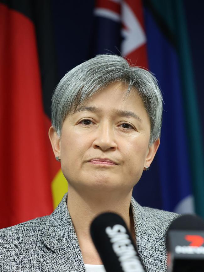 Foreign Minister Penny Wong. Picture: NCA NewsWire / David Mariuz