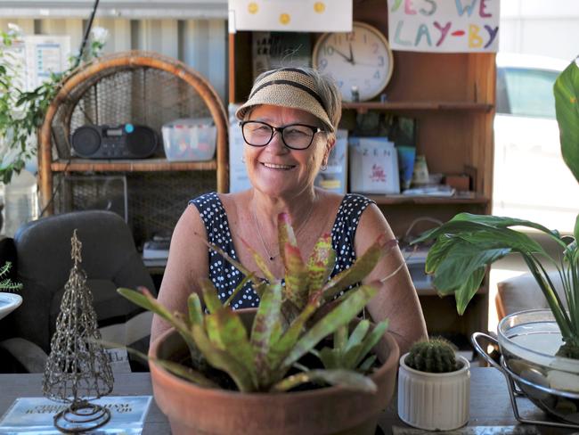 Bowen local and retail assistant at The Blue Elephant Brenda McGrath. Picture: Katrina Lezaic.