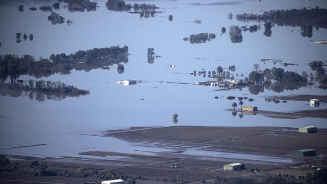 Richmond, NSW, was inundated by floods earlier this year. Picture: NCA NewsWire/Gary Ramage