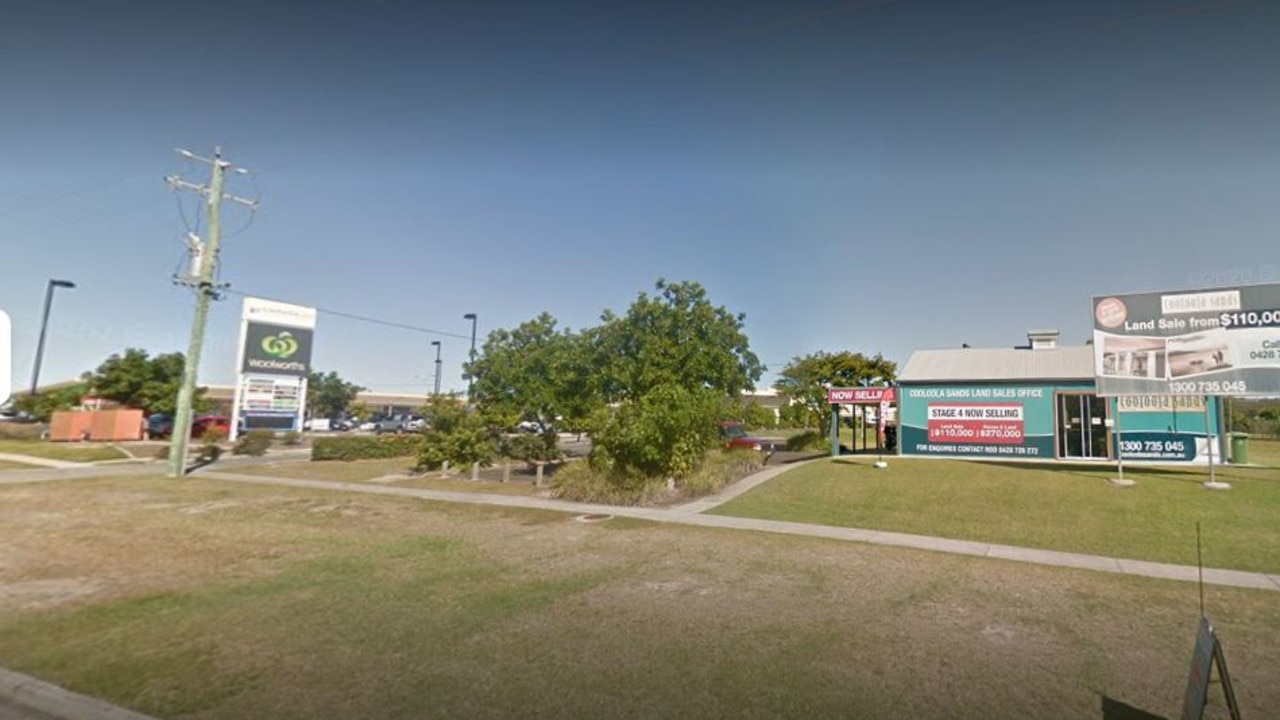 The new Liberty Cooloola Cove service station is proposed to replace the Cooloola Sands development building on Queen Elizabeth Drive, next to the Cooloola Cove shopping centre. Photo: Google Maps