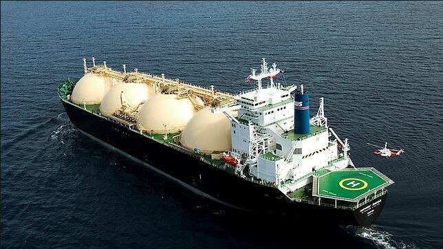 The offshore Browse Basin is 425km north of Broome and was discovered in the 1970s. Above, an LNG carrier.