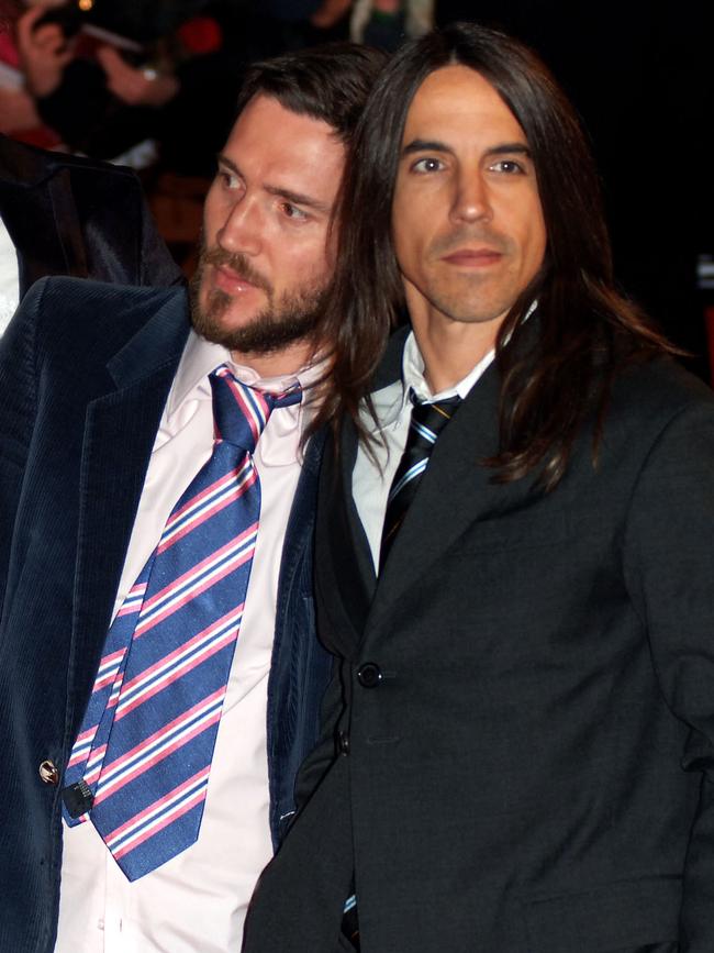 John Frusciante (left) joined the band in 1988 after original guitarist Hillel Slovak died of an overdose. Picture: Stuart Wilson / Getty Images