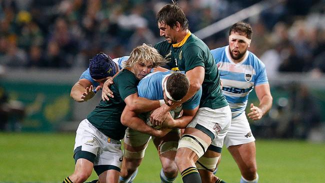 South Africa secures a hard-fought win against Argentina in Rugby ...