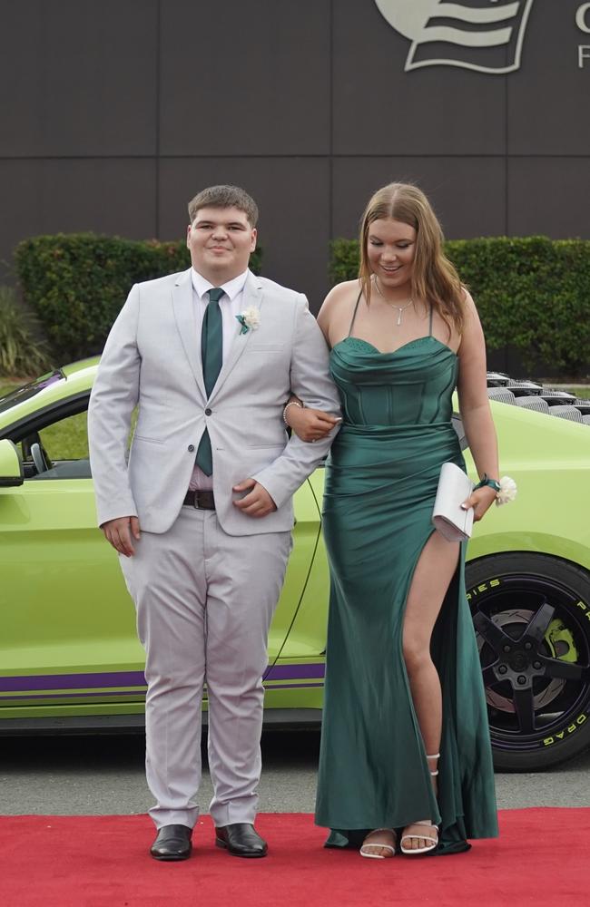 Toby and Gabby at the Caloundra Christian College formal 2024