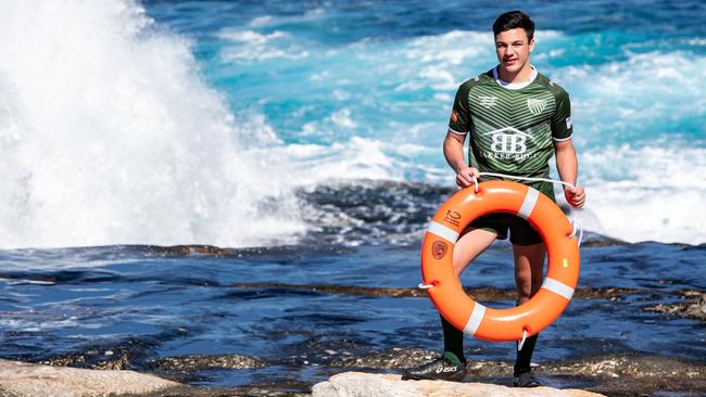 Maroubra teen Klayton Thorn, who is a representative rugby player, was on hand to help save a man’s life during the afternoon of August 17. Picture: Monique Harmer