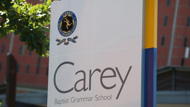 Carey Baptist Grammar in Kew was among the named schools.