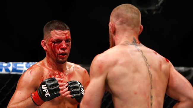 Nate Diaz is continuing to attack Conor McGregor.