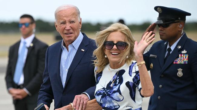 With every day, the political fallout from Joe Biden’s incoherent performance a week ago is growing. Picture: AFP