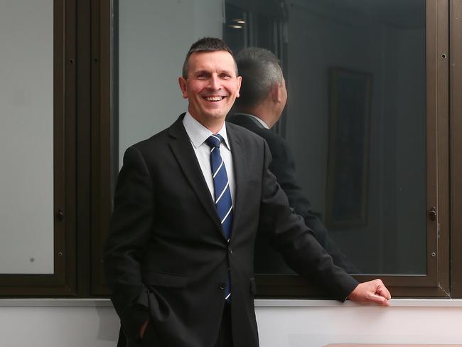 Central Coast Council CEO Gary Murphy pictured in his office. Picture: Sue Graham